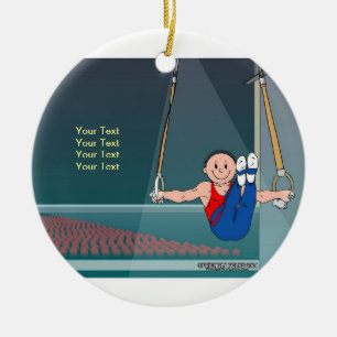 Ornement En Céramique Gymnastique - mâle