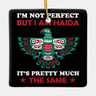 Ornement En Céramique Haida Eagle Haida Nation Amérindienne idée de cade