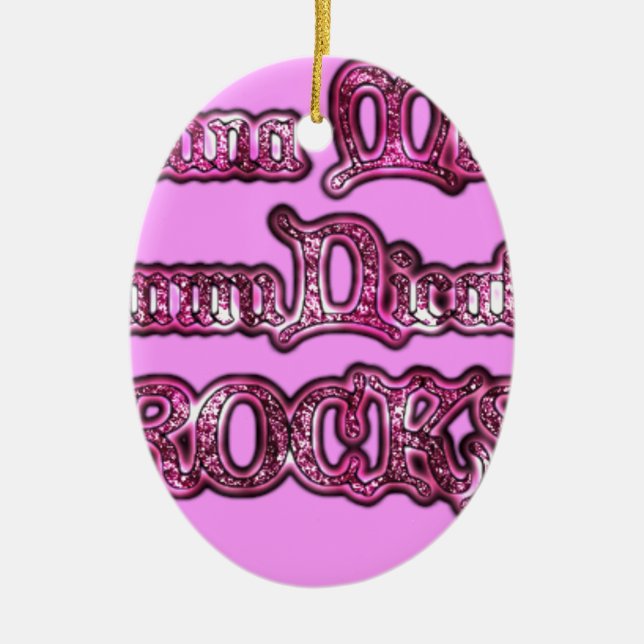 Ornement En Céramique Hakuna Matata Communication ROCKS Art Print (Devant)