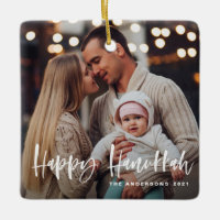 Happy Hanukkah Brush Lettering Multiphoto