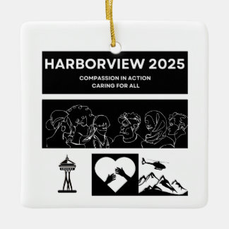 Ornement En Céramique Harborview Nurses Week 2025 Ornament