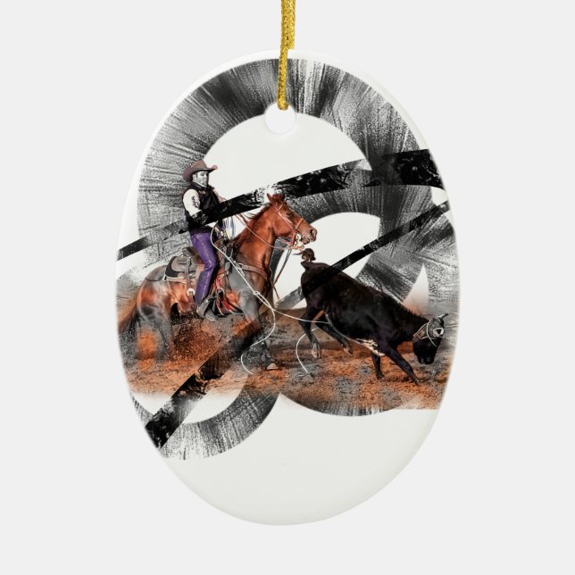 Ornement En Céramique Heeler (Devant)