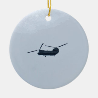 Ornement En Céramique Hélicoptère chinook