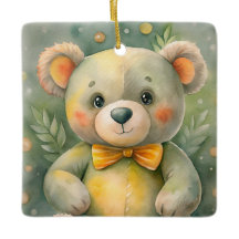 Hiver bleu avec les cerfs