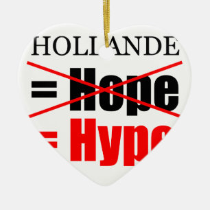 Ornement En Céramique Hollande Not Hope = Hype ! ! ! ! ! ! ! ! ! ! ! ! !