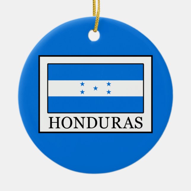 Ornement En Céramique Honduras (Devant)