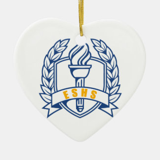 Ornement En Céramique Honneurs d'ESHS, chercheur, symbole