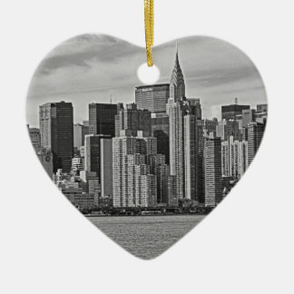 Ornement En Céramique Horizon de la ville de New York depuis l'East Rive