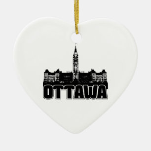 Ornement En Céramique Horizon d'Ottawa