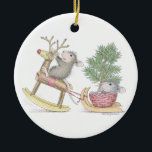 Ornement En Céramique House-Mouse Designs® - Premier Noël pour bébé<br><div class="desc">House-Mouse Designs® - Premier Noël pour bébé</div>