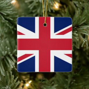 Ornement En Céramique Housse de tête de golf drapeau britannique Union J
