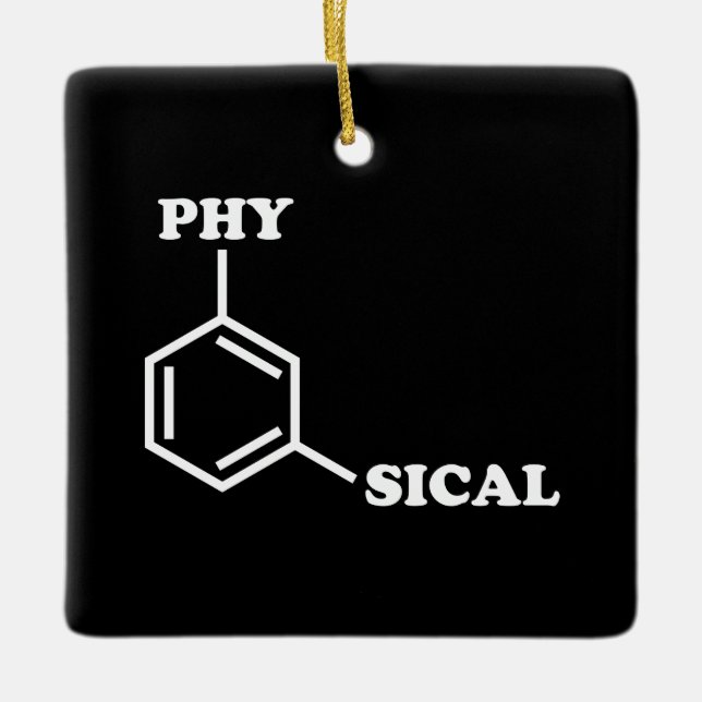 Ornement En Céramique Humour métaphysique (Devant)