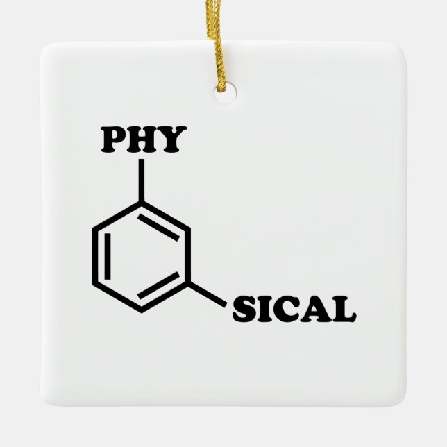 Ornement En Céramique Humour métaphysique (Devant)