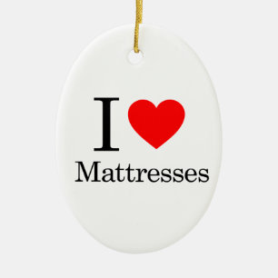Ornement En Céramique I Love Mattresses
