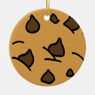 Ornement En Céramique Image de dessin animé de biscuit au chocolat pour 
