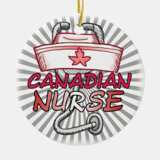 Ornement En Céramique Infirmière Canada