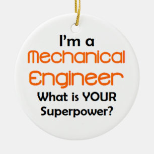 Ornement En Céramique ingénieur mécanique2