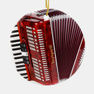 ORNEMENT EN CÉRAMIQUE INSTRUMENT DE MUSIQUE D'ACCORDIAN
