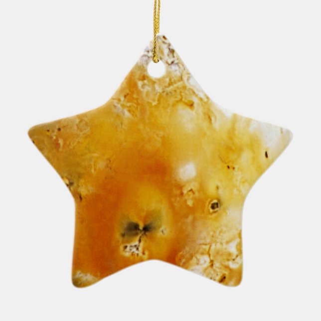 Ornement En Céramique Io de la lune de Jupiter (Devant)