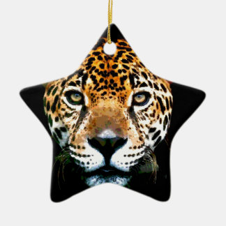 Ornement En Céramique Jaguar