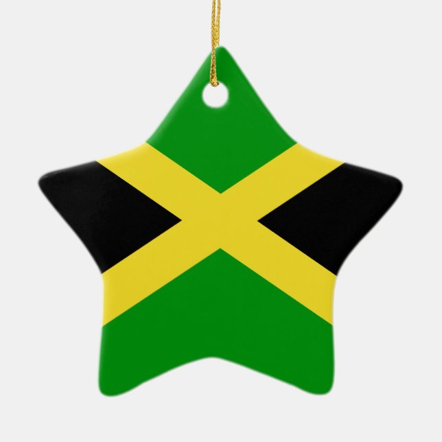 Ornement En Céramique Jamaïque (Devant)