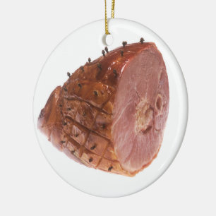 Ornement En Céramique Jambon vitré
