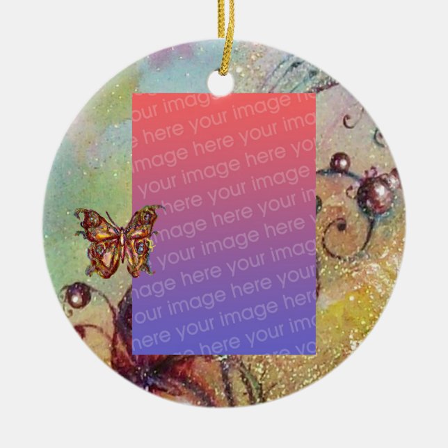 Ornement En Céramique JARDIN DU Modèle photo PERDU OMBRE (Devant)