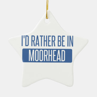 Ornement En Céramique Je serais plutôt dans Moorhead