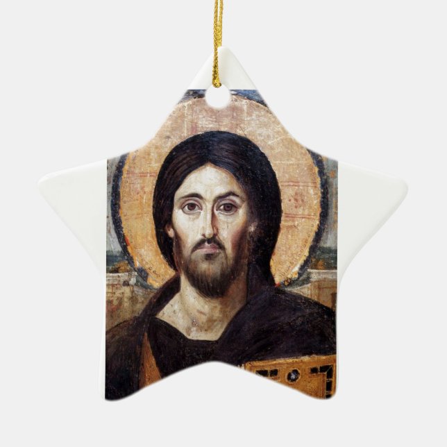 Ornement En Céramique Jésus-Christ (Devant)