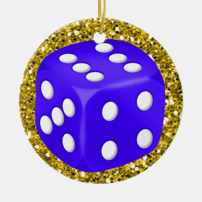 Ornement En Céramique Jeu - Vegas (Devant)