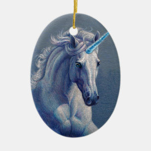 Ornement En Céramique Jewel la licorne