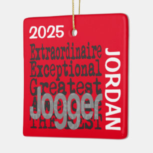 Ornement En Céramique Jogger Extraordinaire CUSTOM