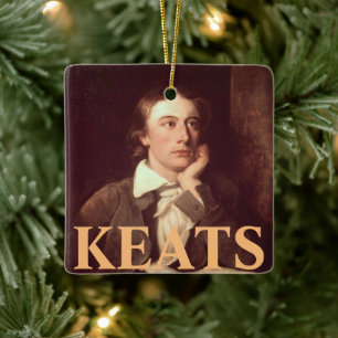 Ornement En Céramique John Keats