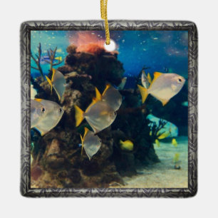 Ornement En Céramique Joli Aquarium Fish