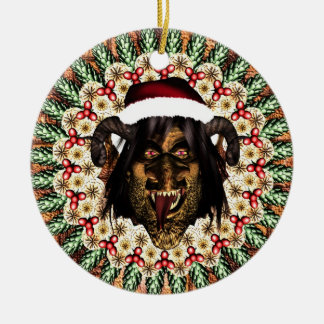 Ornement En Céramique Joyeux Krampus