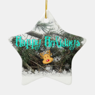Ornement En Céramique Joyeux Noël
