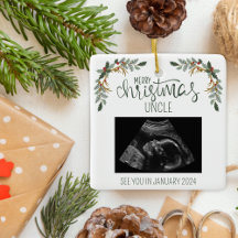 Joyeux Noël Oncle Ultrasound Photo