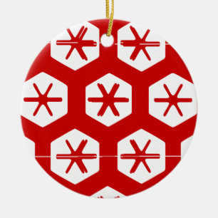 Ornement En Céramique Joyeux Noël vintage