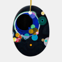 Kandinsky Plusieurs cercles Abstraits