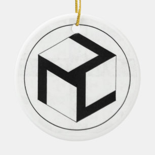 Ornement En Céramique Kanji de Reiki et Antahkarana femelle