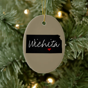 Ornement En Céramique Kansas