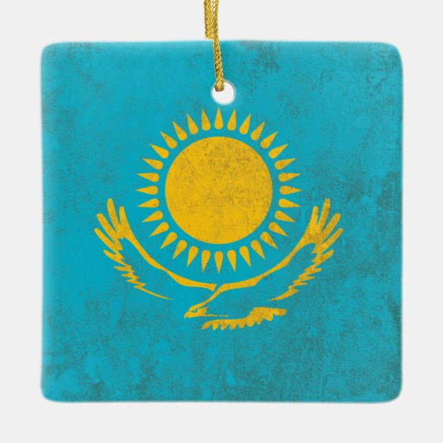 Ornement En Céramique Kazakhstan (Devant)