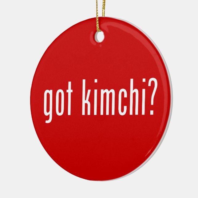 Ornement En Céramique Kimchi ? (Gauche)