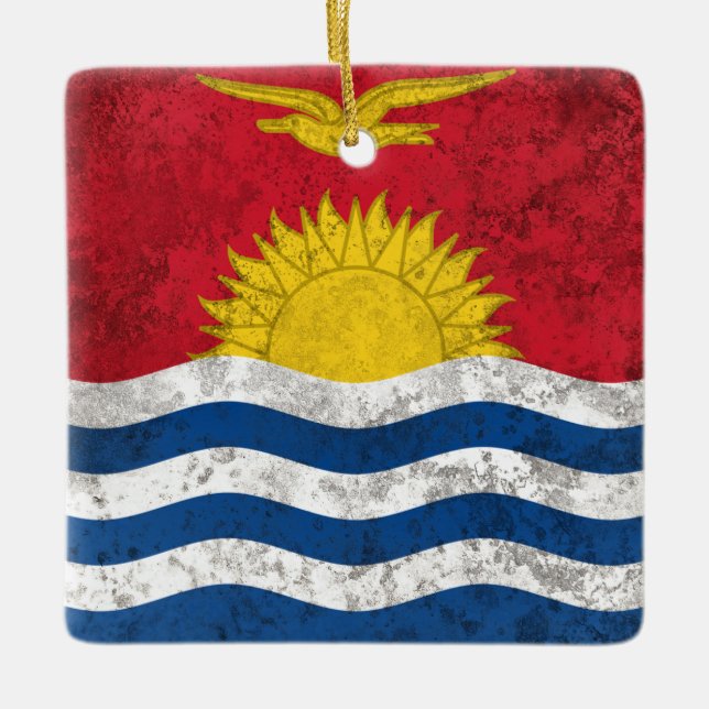 Ornement En Céramique Kiribati (Devant)