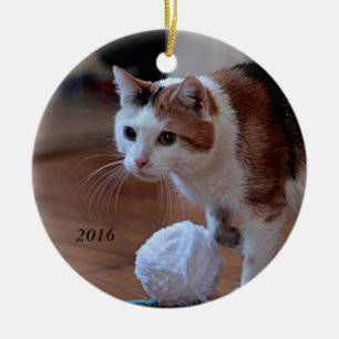 Ornement En Céramique Kitty