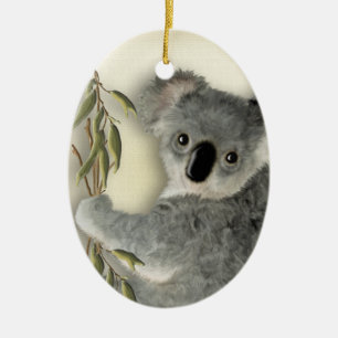 Ornement En Céramique Koala mignon personnalisé