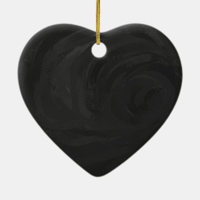 Ornement En Céramique Kohl Black (Dos)