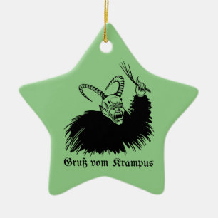 Ornement En Céramique Krampus