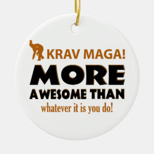 ORNEMENT EN CÉRAMIQUE KRAV MAGA ! CONCEPTION