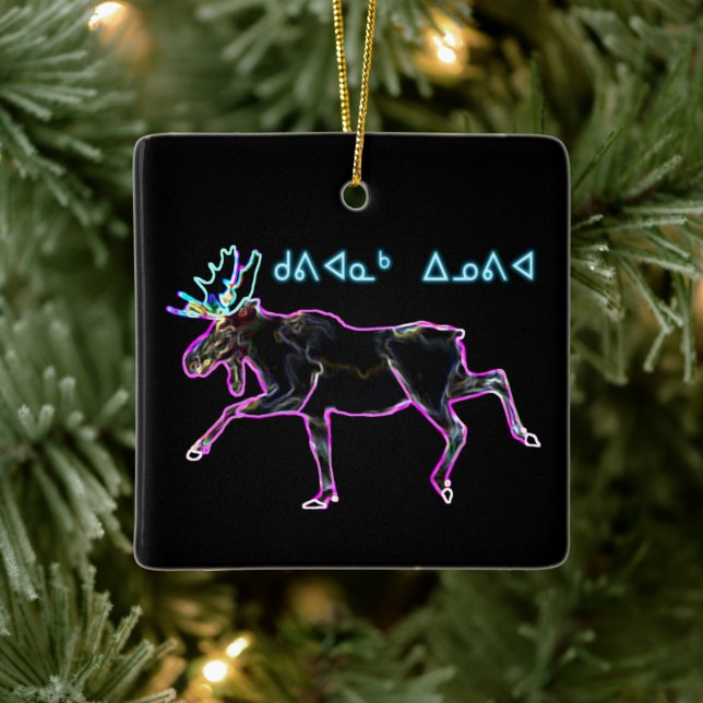 Ornement En Céramique Kuvianak Innovia - Moose électrique (Arbre)